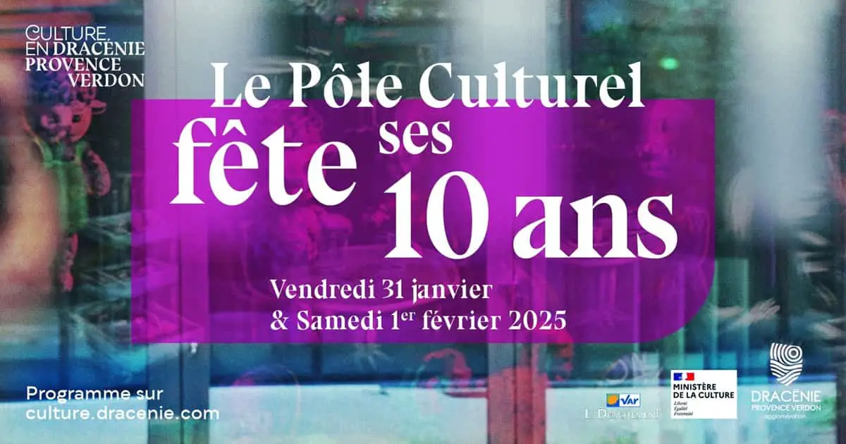 10 ans Pôle culturel Chabran Draguignan