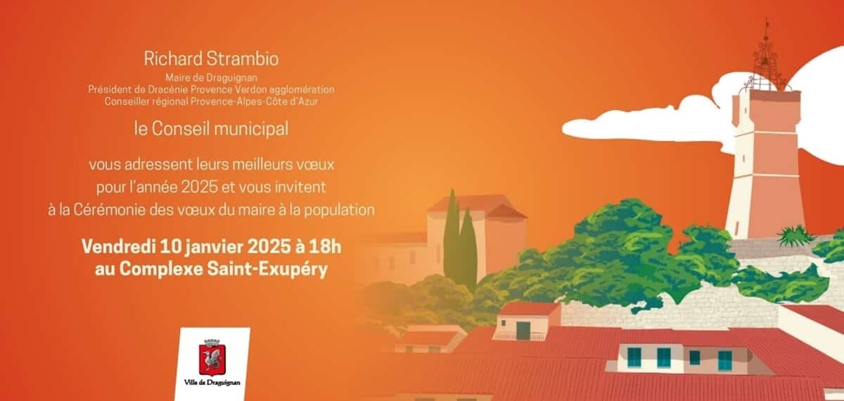 Vœux maire Draguignan 2025