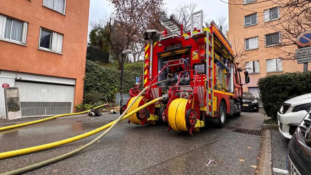 Incendie appartement Cagnes-sur-Mer