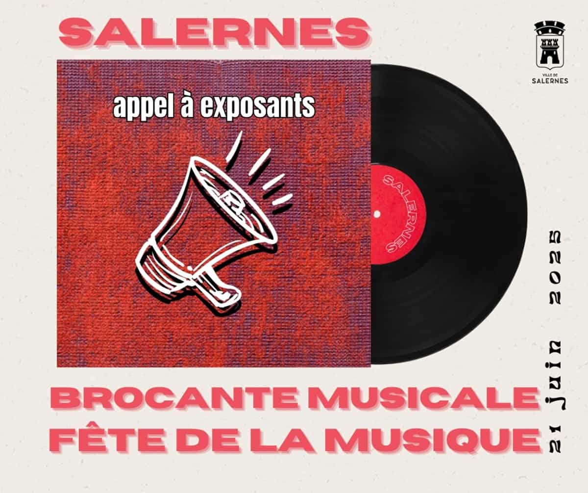 Brocante musicale Salernes Fête de la Musique