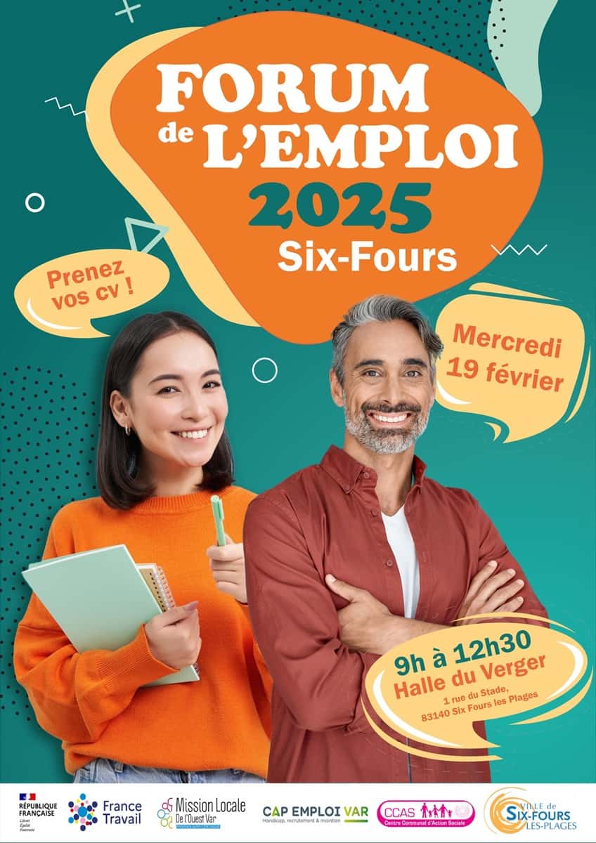 Forum de l’emploi Six-Fours-les-Plages 19 février