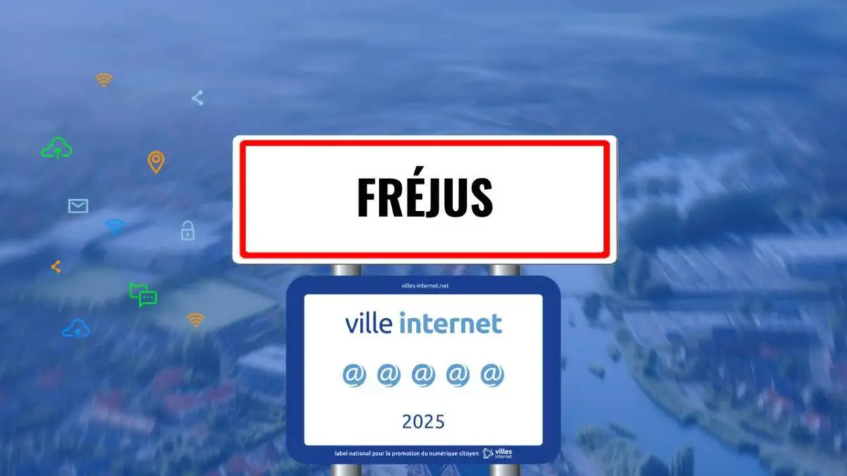 Fréjus label Villes Internet 5 arobases